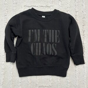 3/$12 Toddler Boy I’m The Chaos Pullover Sweatshirt